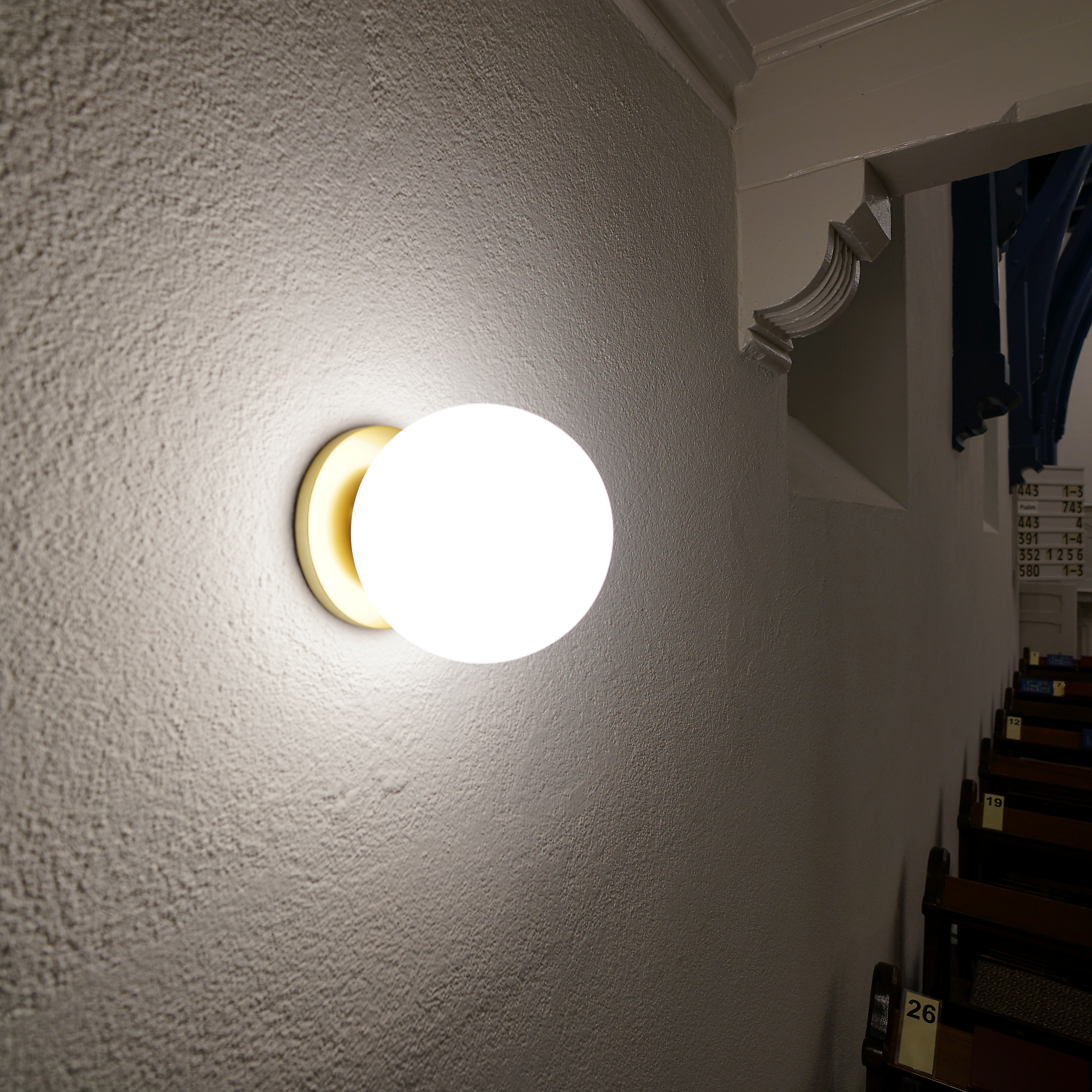 LED Mobile aus Glaskugel - Sonderleuchten