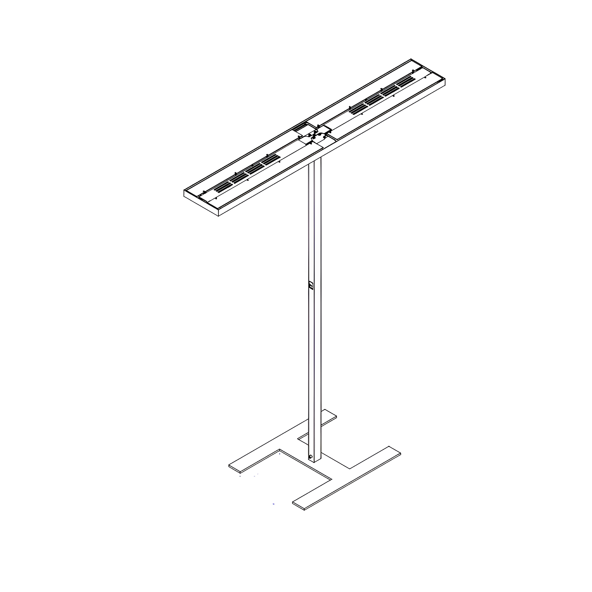 Sonderleuchte x.arris Doppelkopfstehleuchte - Sonderleuchte x.arris Doppelkopfstehleuchte
