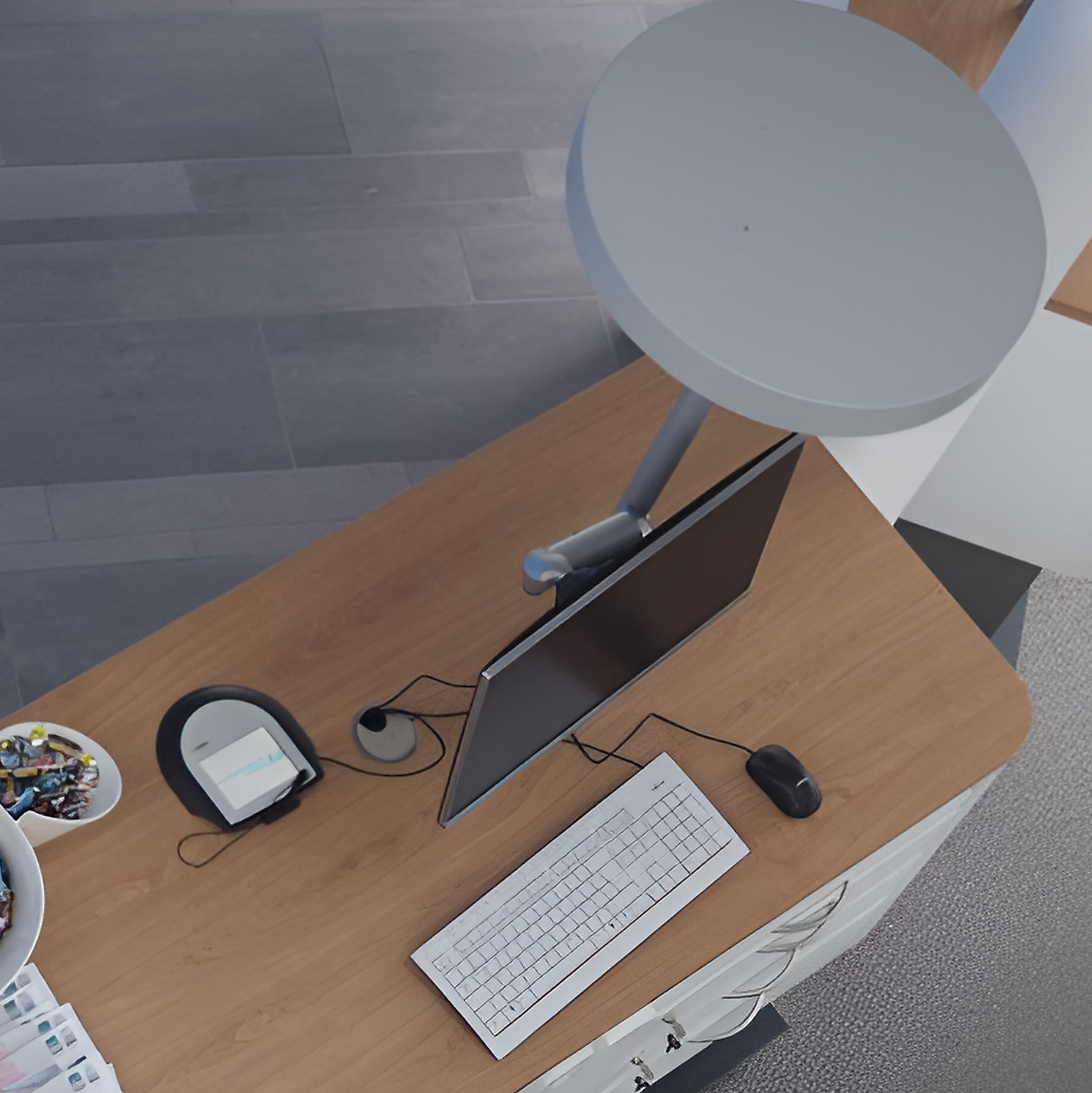 Sonderleuchte x.round Stehle mit rundem Kopf - Sonderleuchte x.round Stehle mit rundem Kopf