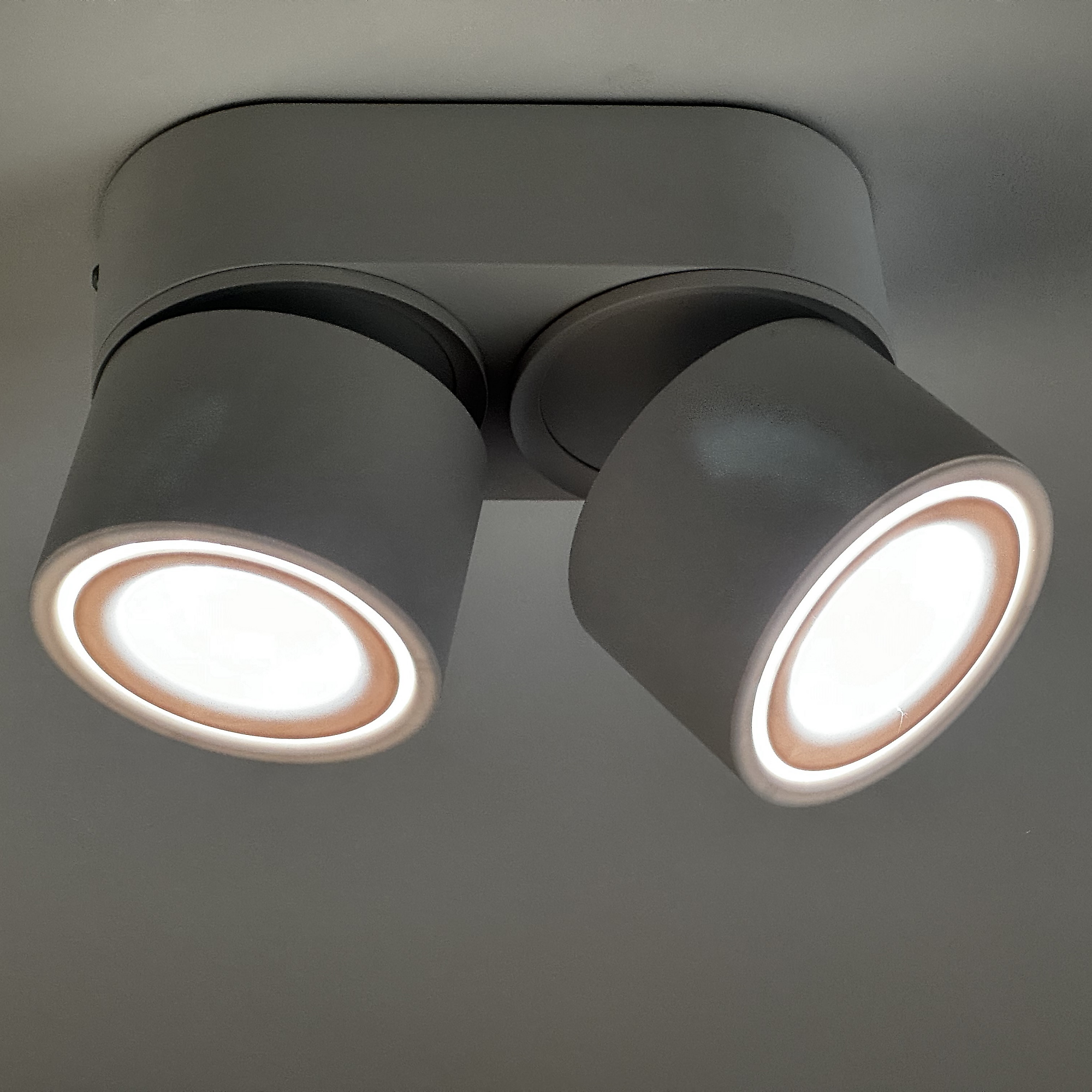 Sonderleuchten - x.textil DREIRUND; x.ring Wandleuchte Sonderleuchte; Polygonale LED-Panels als Lichtflächen