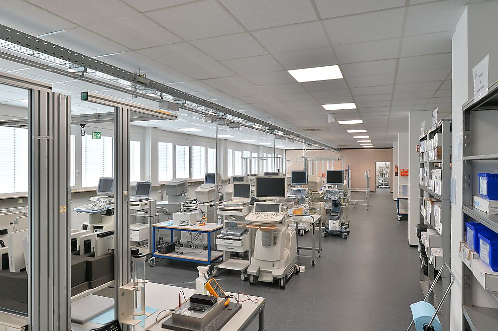 TRS SPACE Freiburg - Sanierung der GE Healthcare Europe GmbH in Freiburg