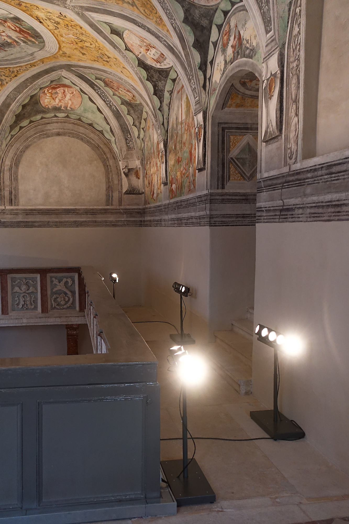 Schloßkapelle Neuburg - Beleuchtungssanierung der Schloßkapelle in Neuburg