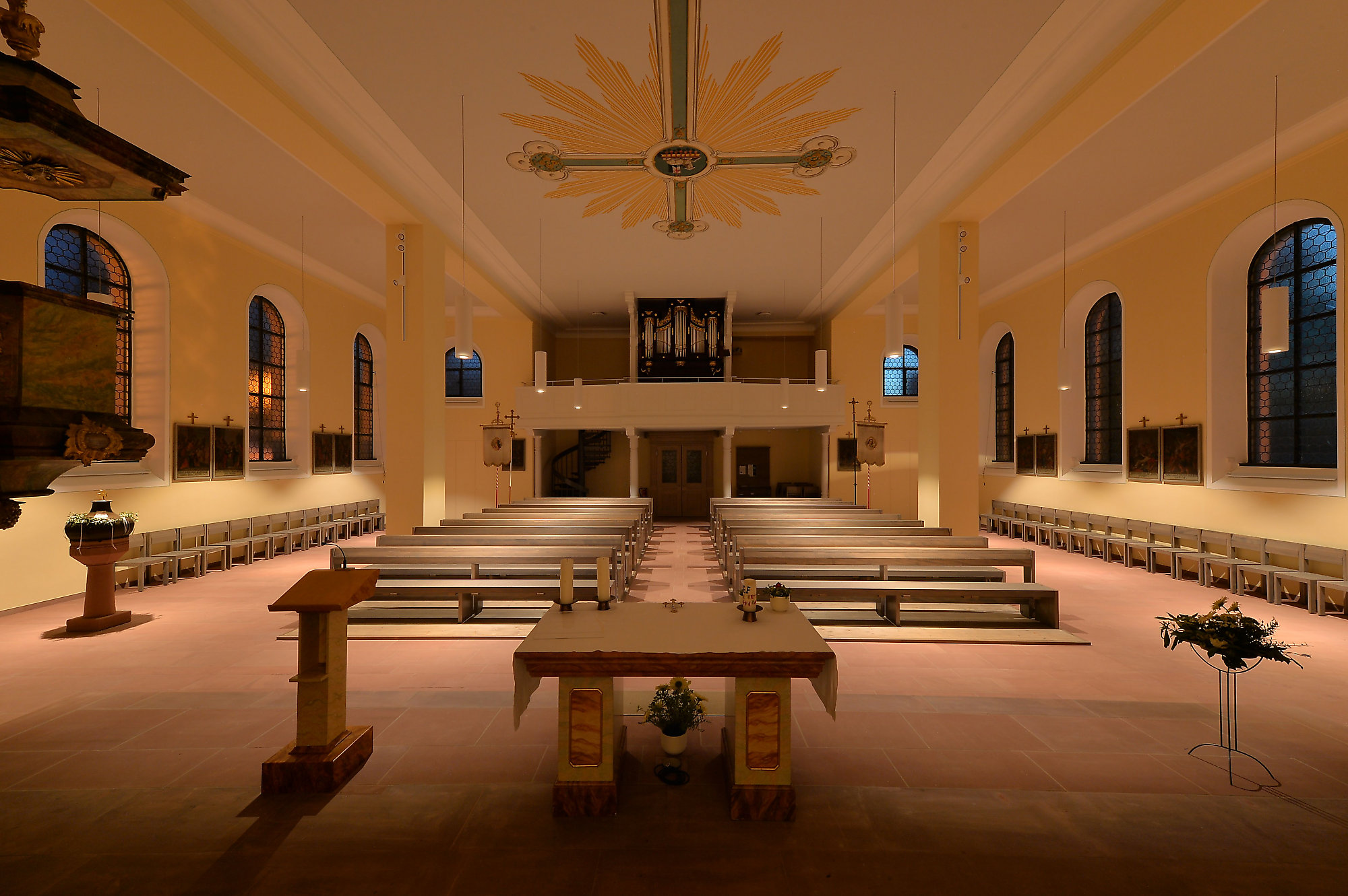 Kirche Sankt Barbara Nordweil - Sanierung der Kirche Sankt Barbara Nordweil