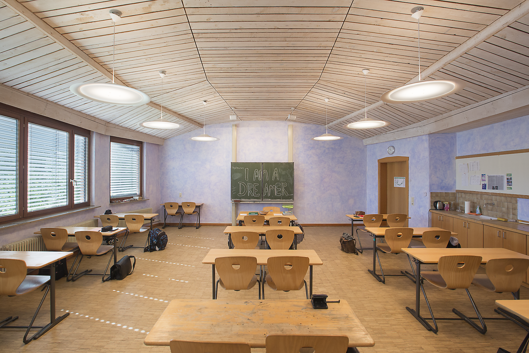 Freie Waldorfschule Ludwigsburg - Lichttechnische Sanierung der freien Waldorfschule Ludwigsburg