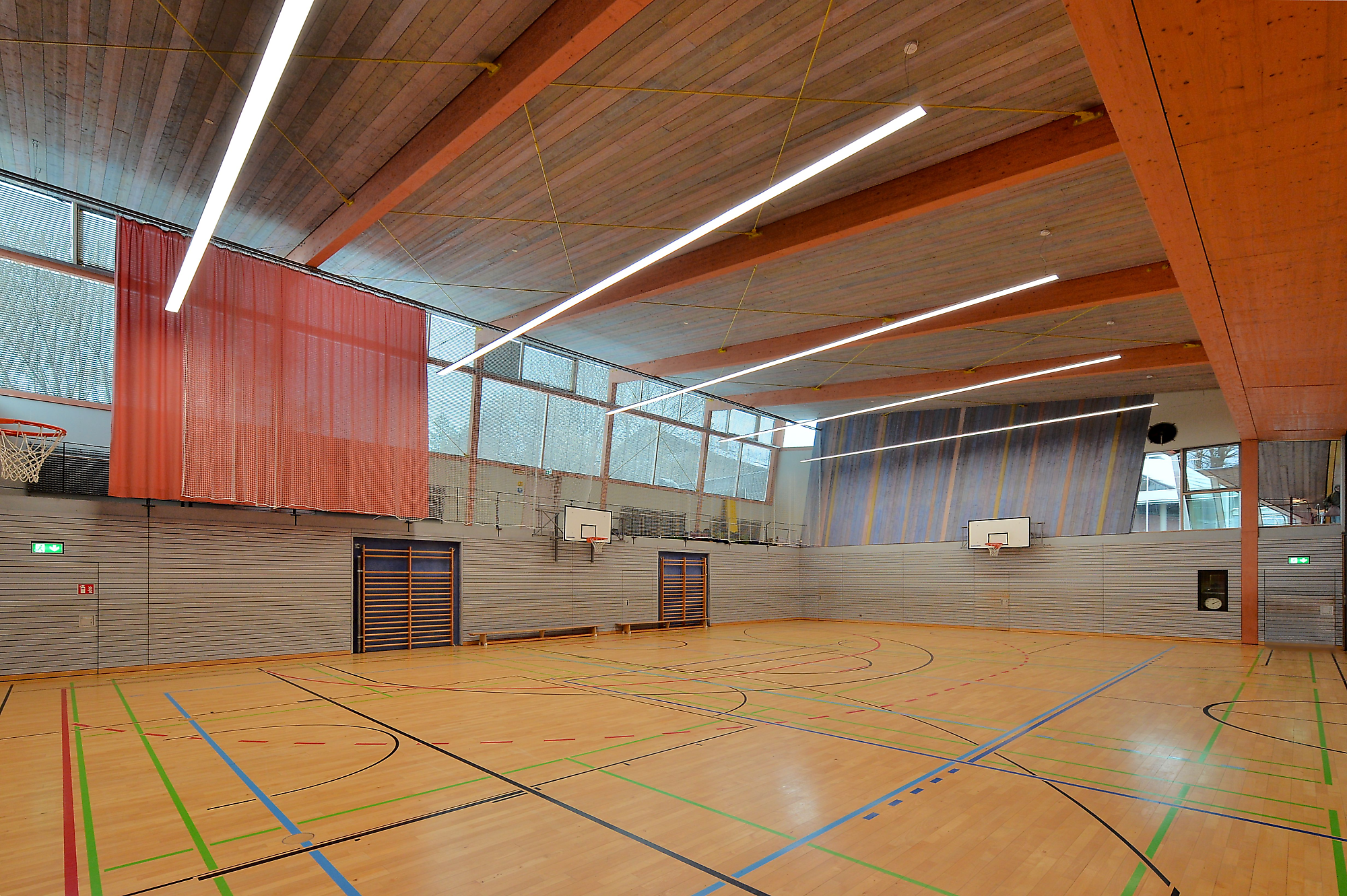 Freie Waldorfschule Prien - Lichttechnische Sanierung der freien Waldorfschule Prien